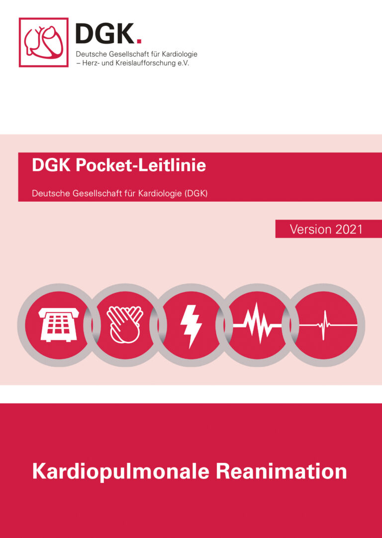 Pocket-Leitlinie: Kardiopulmonale Reanimation (Version 2021)